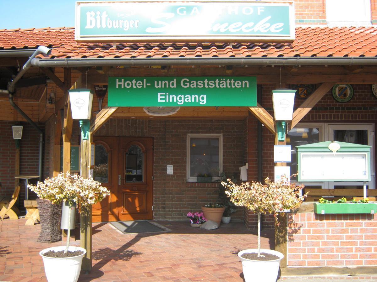 Landgasthof Schönecke Wahrenholz Exteriör bild